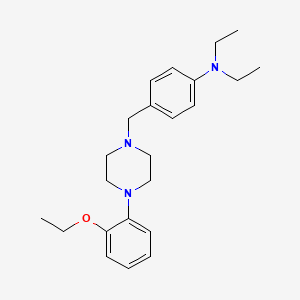 (4-{[4-(2-ethoxyphenyl)-1-piperazinyl]methyl}phenyl)diethylamine