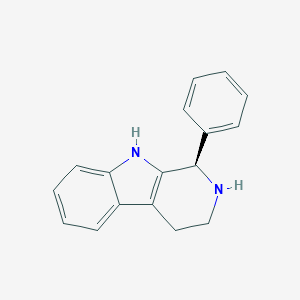 molecular formula C17H16N2 B374250 (R)-1-Phenyl-2,3,4,9-tetrahydro-1H-pyrido[3,4-b]indole CAS No. 148261-76-1