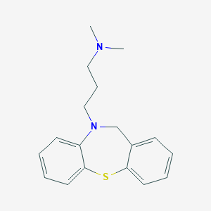 molecular formula C18H22N2S B374254 3-dibenzo[b,f][1,4]thiazepin-10(11H)-yl-N,N-dimethyl-1-propanamine 