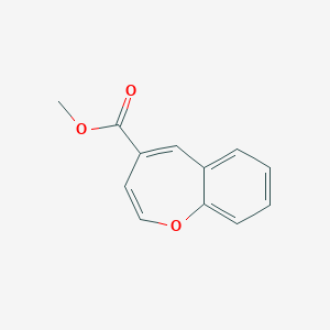 molecular formula C12H10O3 B374261 Methyl 1-benzoxepine-4-carboxylate CAS No. 174633-80-8