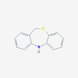 molecular formula C13H11NS B374274 6,11-Dihydrobenzo[c][1,5]benzothiazepine CAS No. 3048-78-0