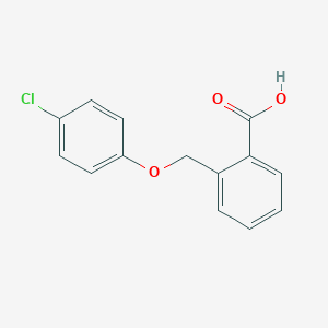 2-[(4-Chlorophenoxy)methyl]benzoic acid