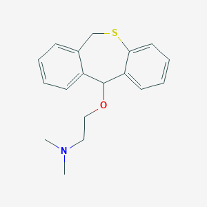 molecular formula C18H21NOS B374300 2-(6,11-dihydrobenzo[c][1]benzothiepin-11-yloxy)-N,N-dimethylethanamine 