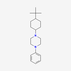 molecular formula C20H32N2 B3743226 1-(4-tert-butylcyclohexyl)-4-phenylpiperazine 