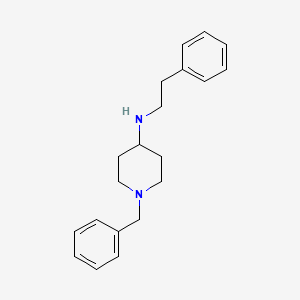 molecular formula C20H26N2 B3743228 1-benzyl-N-(2-phenylethyl)-4-piperidinamine 