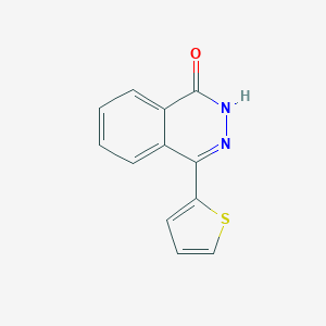 molecular formula C12H8N2OS B374330 4-(Thiophen-2-yl)-1,2-dihydrophthalazin-1-one CAS No. 137382-45-7