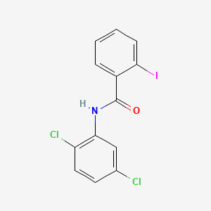 molecular formula C13H8Cl2INO B3743328 N-(2,5-dichlorophenyl)-2-iodobenzamide 