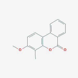 molecular formula C15H12O3 B374344 3-methoxy-4-methyl-6H-benzo[c]chromen-6-one 