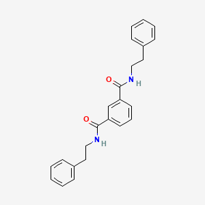 molecular formula C24H24N2O2 B3743507 N,N'-bis(2-phenylethyl)isophthalamide 