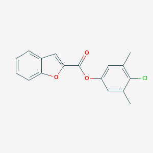 4-Chloro-3,5-dimethylphenyl 1-benzofuran-2-carboxylate