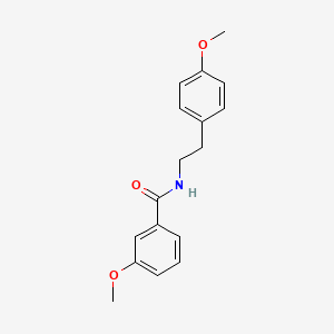 molecular formula C17H19NO3 B3743627 3-methoxy-N-[2-(4-methoxyphenyl)ethyl]benzamide 