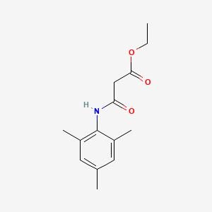 molecular formula C14H19NO3 B3743725 ethyl 3-(mesitylamino)-3-oxopropanoate 