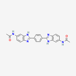 molecular formula C24H20N6O2 B3743984 N,N'-[1,4-phenylenebis(1H-benzimidazole-2,6-diyl)]diacetamide 