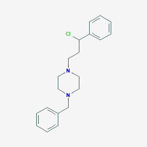 1-Benzyl-4-(3-chloro-3-phenylpropyl)piperazine