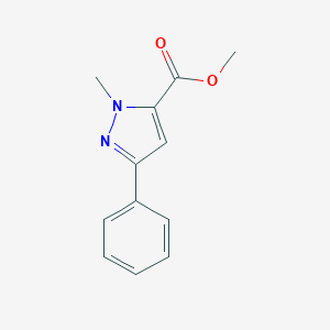 methyl 1-methyl-3-phenyl-1H-pyrazole-5-carboxylate