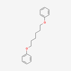 molecular formula C18H22O2 B3744696 1,1'-[1,6-hexanediylbis(oxy)]dibenzene CAS No. 10125-18-5