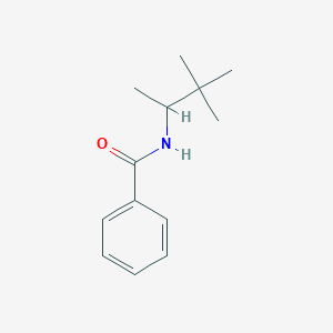 molecular formula C13H19NO B3744821 N-(1,2,2-trimethylpropyl)benzamide 
