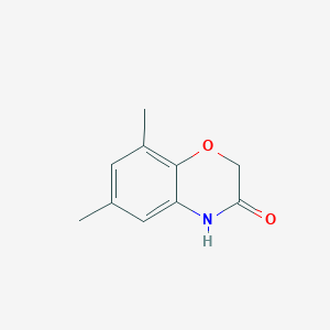 molecular formula C10H11NO2 B3745128 6,8-dimethyl-2H-1,4-benzoxazin-3(4H)-one 
