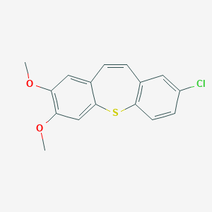 8-Chloro-2,3-dimethoxydibenzo[b,f]thiepine