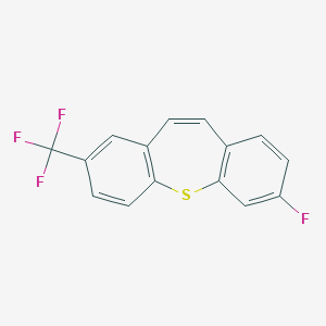 7-Fluoro-2-(trifluoromethyl)dibenzo[b,f]thiepine