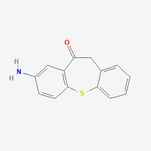 molecular formula C14H11NOS B374548 3-amino-6H-benzo[b][1]benzothiepin-5-one 