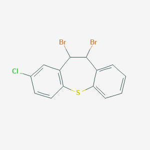 10,11-Dibromo-2-chloro-10,11-dihydrodibenzo[b,f]thiepine