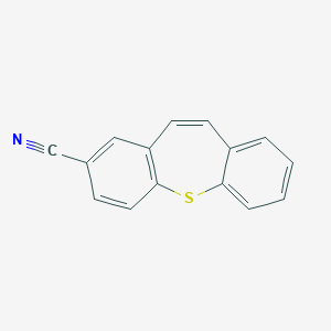 molecular formula C15H9NS B374555 Dibenzo[b,f]thiepine-2-carbonitrile 