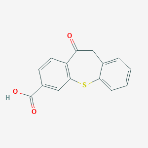 11-Oxo-10,11-dihydrodibenzo[b,f]thiepine-3-carboxylic acid