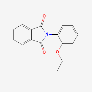 molecular formula C17H15NO3 B3745587 2-(2-isopropoxyphenyl)-1H-isoindole-1,3(2H)-dione 