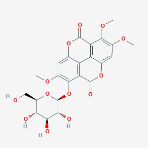 3,7,8-Tri-O-methylellagic acid 4-glucoside