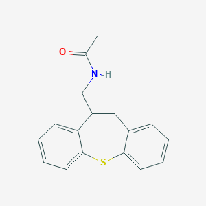 N-(10,11-dihydrodibenzo[b,f]thiepin-10-ylmethyl)acetamide