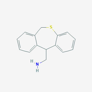 molecular formula C15H15NS B374564 6,11-Dihydrodibenzo[b,e]thiepin-11-ylmethylamine 