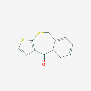 molecular formula C12H8OS2 B374570 thieno[2,3-c][2]benzothiepin-4(9H)-one 