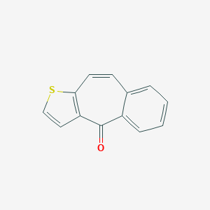 molecular formula C13H8OS B374573 4H-benzo[4,5]cyclohepta[1,2-b]thiophen-4-one 