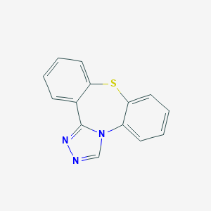 molecular formula C14H9N3S B374577 Dibenzo[b,f][1,2,4]triazolo[4,3-d][1,4]thiazepine 