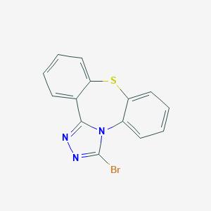 molecular formula C14H8BrN3S B374578 3-Bromodibenzo[b,f][1,2,4]triazolo[4,3-d][1,4]thiazepine 