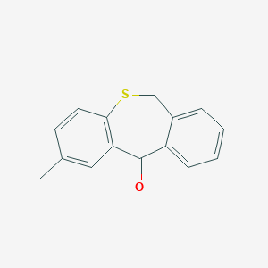molecular formula C15H12OS B374582 2-methyldibenzo[b,e]thiepin-11(6H)-one 