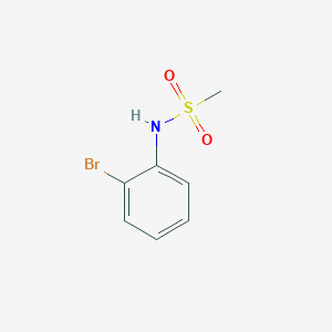 molecular formula C7H8BrNO2S B037459 N-(2-溴苯基)甲磺酰胺 CAS No. 116547-91-2