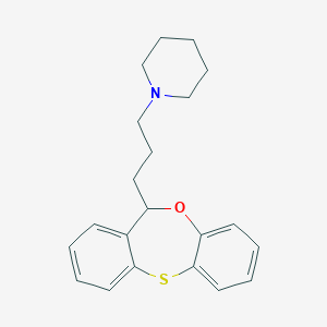 1-[3-(6H-benzo[c][1,5]benzoxathiepin-6-yl)propyl]piperidine