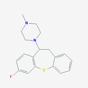 1-(7-Fluoro-10,11-dihydrodibenzo[b,f]thiepin-10-yl)-4-methylpiperazine