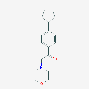 1-(4-Cyclopentylphenyl)-2-(4-morpholinyl)ethanone