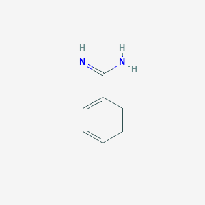 molecular formula C7H8N2 B374722 Benzamidine CAS No. 618-39-3