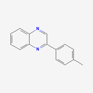 molecular formula C15H12N2 B3747990 2-(4-methylphenyl)quinoxaline 