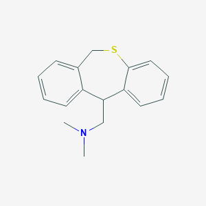 molecular formula C17H19NS B374811 1-(6,11-dihydrobenzo[c][1]benzothiepin-11-yl)-N,N-dimethylmethanamine 