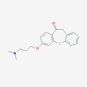 2-[3-(dimethylamino)propoxy]-6H-benzo[b][1]benzothiepin-5-one