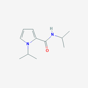 molecular formula C11H18N2O B3748982 N,1-diisopropyl-1H-pyrrole-2-carboxamide 