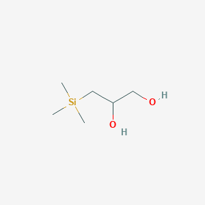 molecular formula C6H16O2Si B037491 3-(Trimethylsilyl)-1,2-propanediol CAS No. 119235-89-1