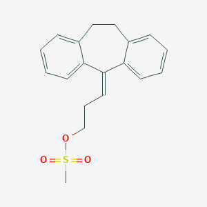 3-(10,11-dihydro-5H-dibenzo[a,d]cyclohepten-5-ylidene)propyl methanesulfonate