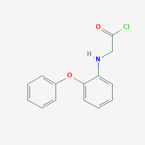 (2-Phenoxyanilino)acetyl chloride