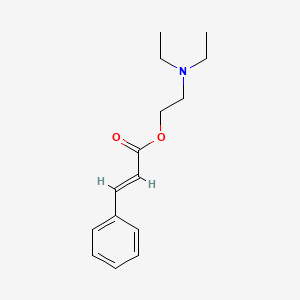 molecular formula C15H21NO2 B3749670 2-(diethylamino)ethyl 3-phenylacrylate CAS No. 10369-88-7
